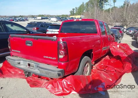 2004 Chevrolet Silverado 1500 Lt from USA, damaged, VIN 2GCEC19T741104057